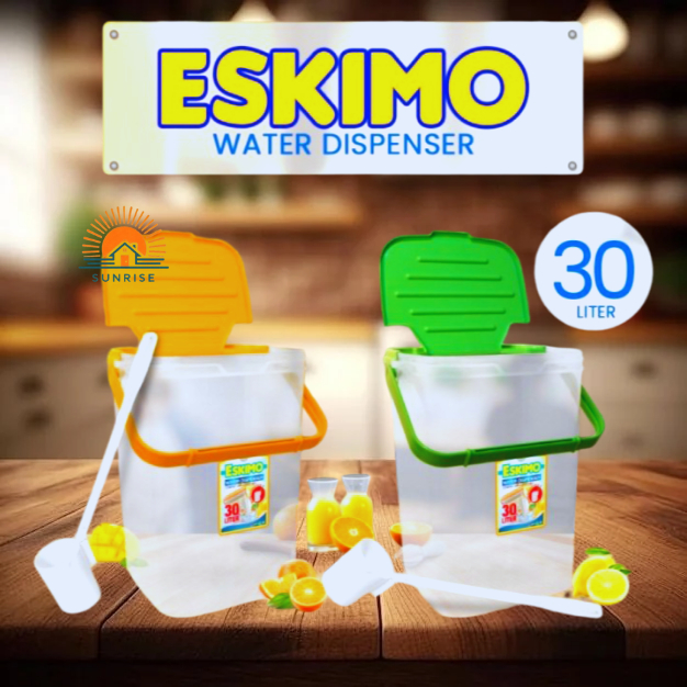 Dispenser Air Eskimo 30 Liter + Gayung Takar | Kitchenware | Water Dispenser