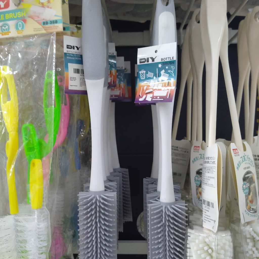 Sikat Silicon Sikat Botol Gagang Panjang Sikat Pembersih Botol MRDIY Online