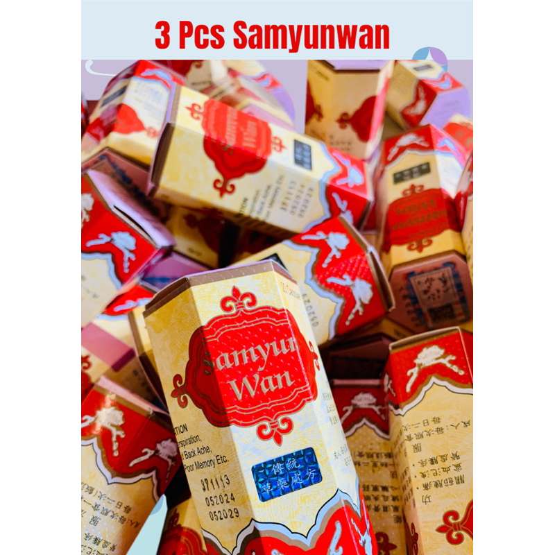3 Pcs Samyunwan Barcode Original Penggemuk Badan Samyun Obat Gemuk Samyunwan Barcode Original