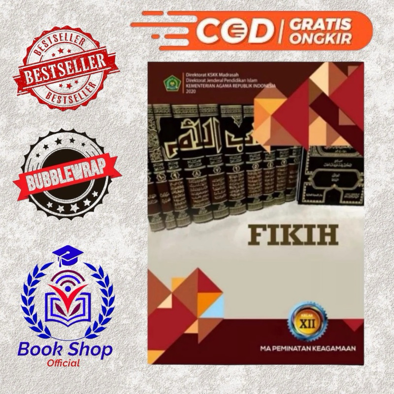 Buku Siswa Kelas 12 Fikih Peminatan Madrasah Aliyah Kemenag Revisi Terbaru