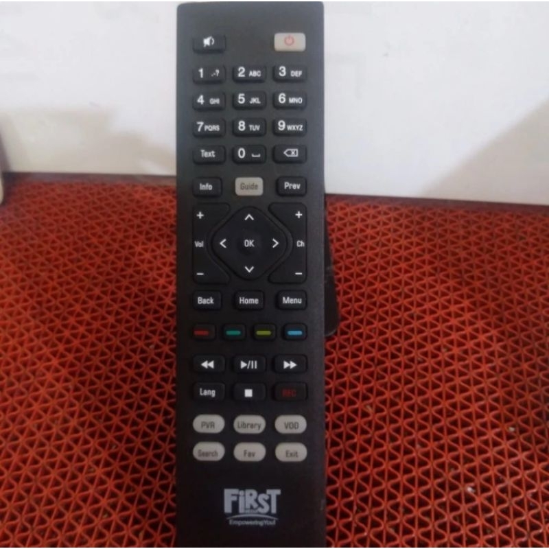 REMOT STB FIRST MEDIA GUIDE Remote Control STB FIRST MEDIA GUIDE Original