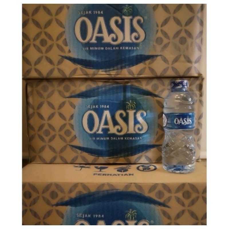 Oasis Botol mini 330ml | Oasis Botol Per Dus isi 24 botol