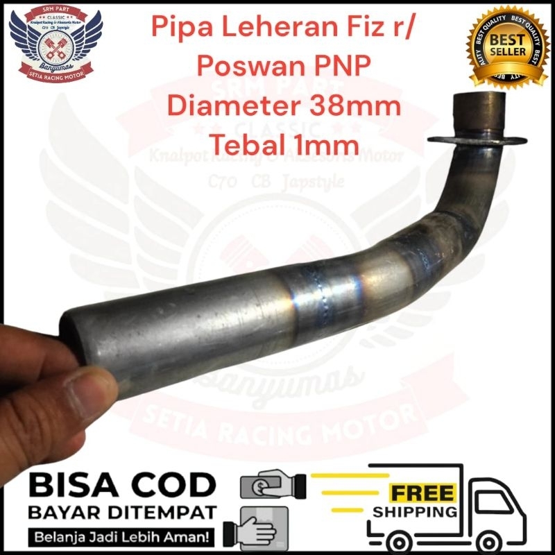 Leher Knalpot FIZR Kompetisi Road Race 116 125 fiz r sigma alfa