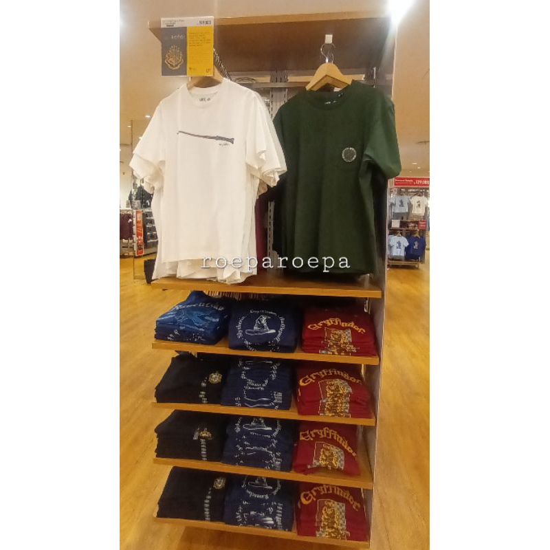 UT Harry Potter Lengan Pendek Uniqlo | Harry Potter Short Sleeve UT jastip Uniqlo