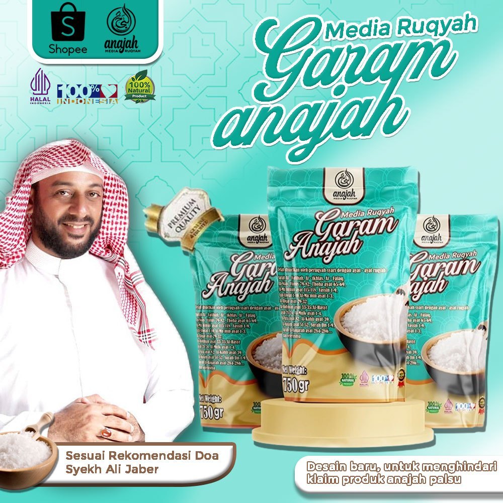 

garam ruqyah ali jaber - ANAJAH MEDIA RUQYAH garam ruqyah syekh ali jaber garam ruqyah anajah original