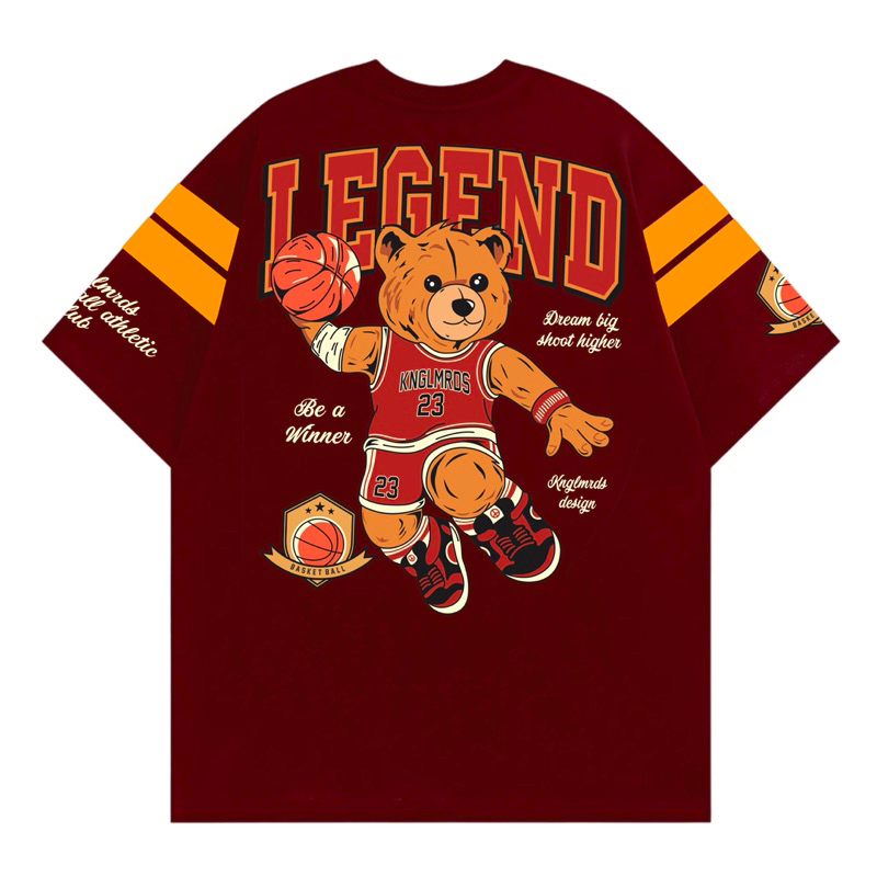 KONGLOMERADS - Kaos Oversize UNIVERSITY EDITION LEGEND