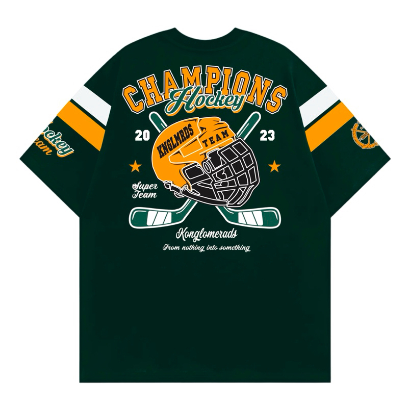 KONGLOMERADS - Kaos Oversize UNIVERSITY EDITION HOCKEY
