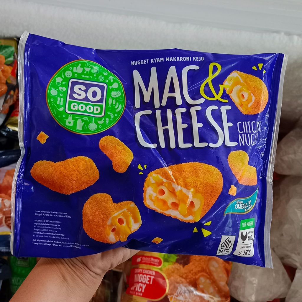 

So Good Mac and Cheese Chicken Nugget Nuget Ayam Frozen Food Yogyakarta Jogjakarta