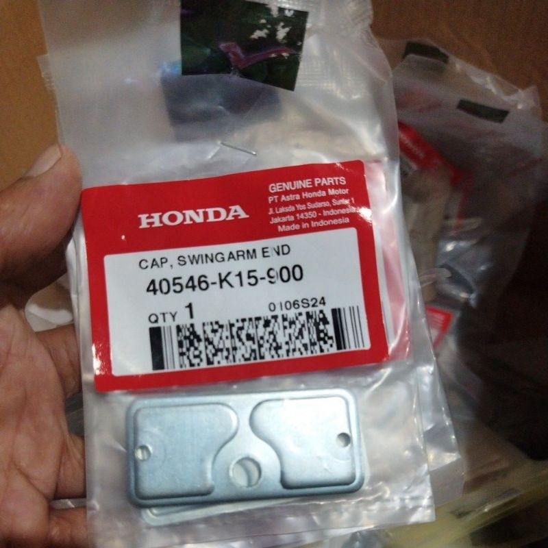Cap Swingarm End Plat Tutup Totokan Spanner Tutup Setelan Rantai Honda CB150R Old Lama Bohlam Verza 