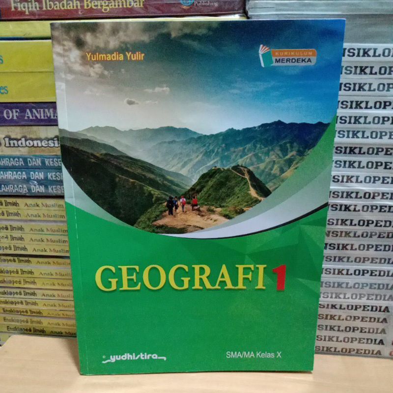 Buku Original GEOGRAFI SMA Kelas 10 Kurikulum Merdeka Yudhistira