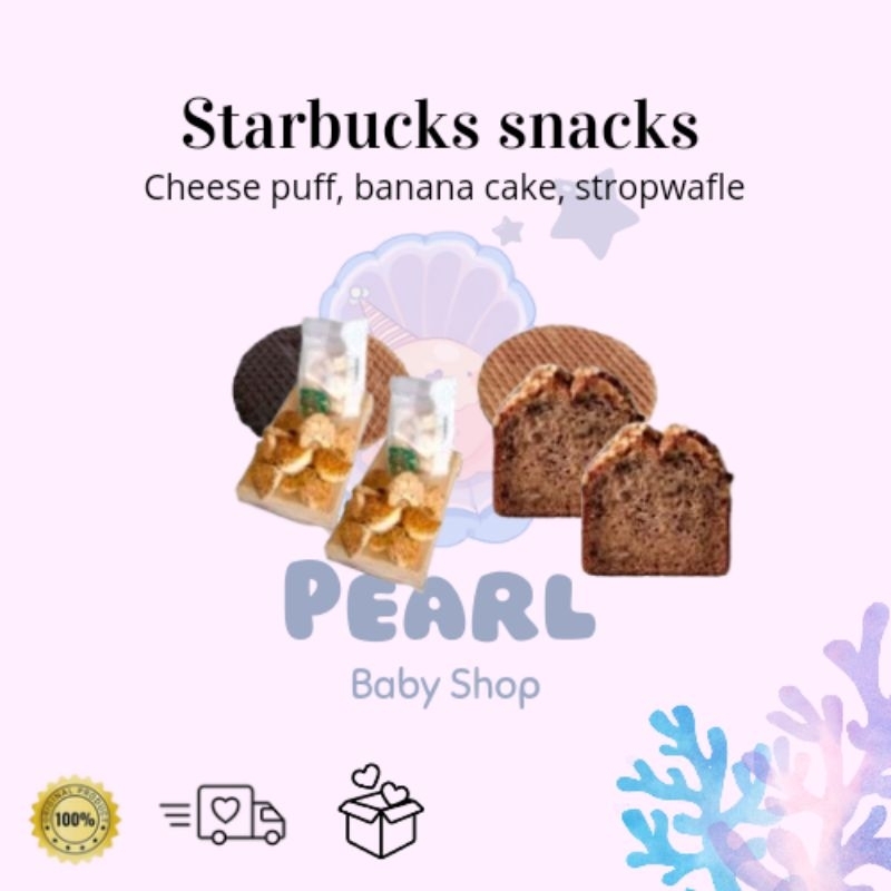 

Starbucks Snack - Wafle / Puff / Cake