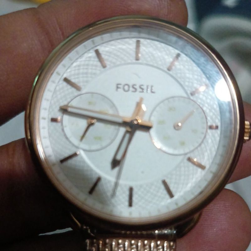 jam tangan fossil wanita original bekas/second