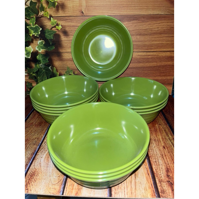 MANGKOK MELAMIN ULIR GOLDEN FLYING FISH #HIJAULUMUT