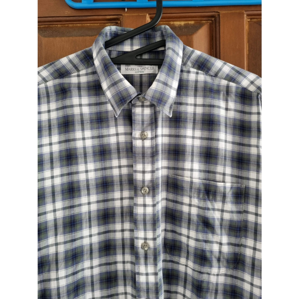 KEMEJA PRIA MARKS AND SPENCER VINTAGE ORIGINAL