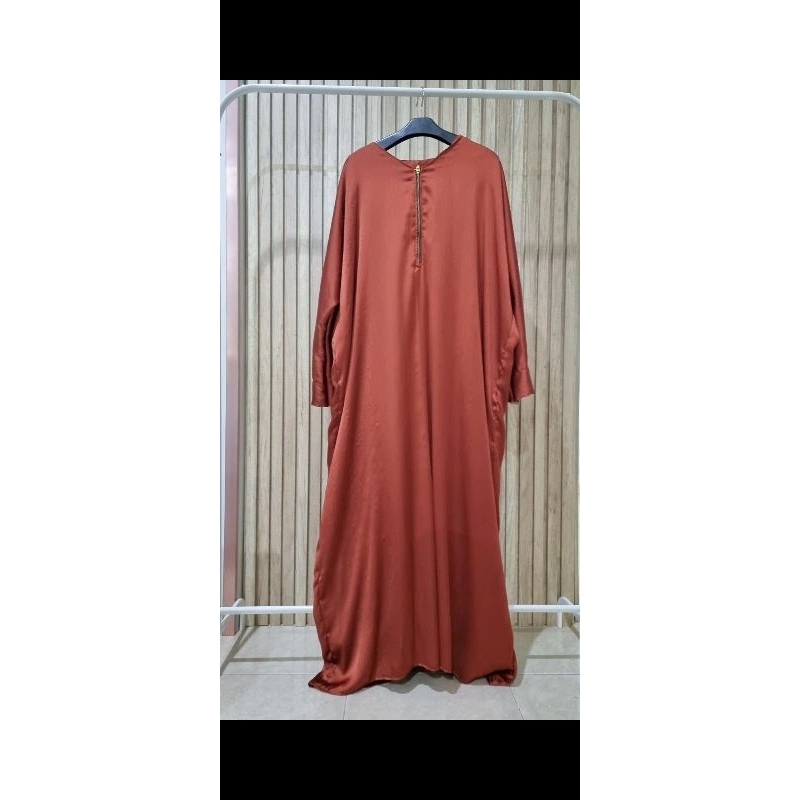 coklat bata gamis