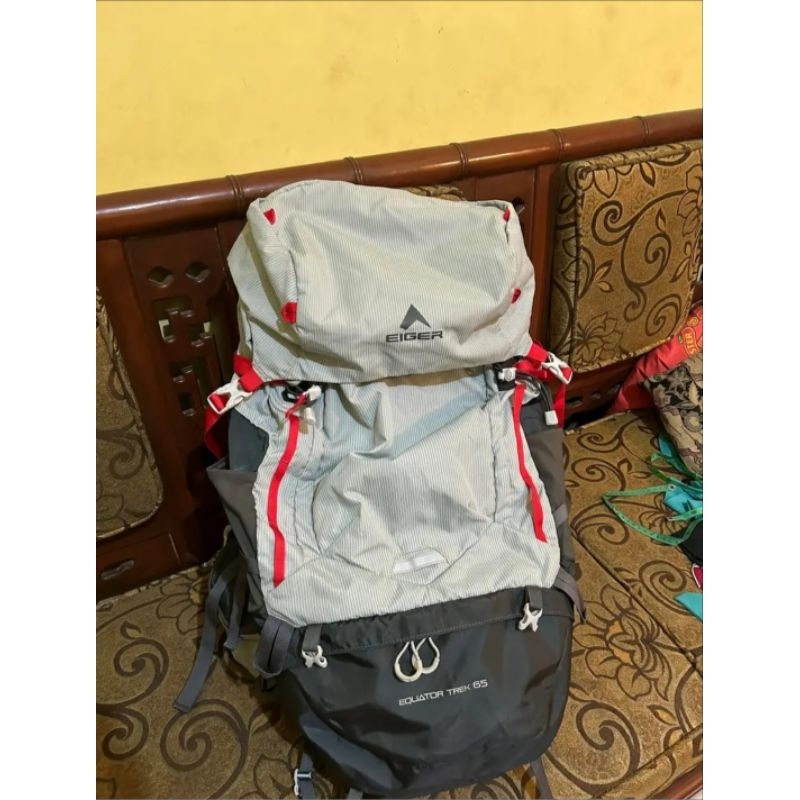 carrir equator trek 65L grey second