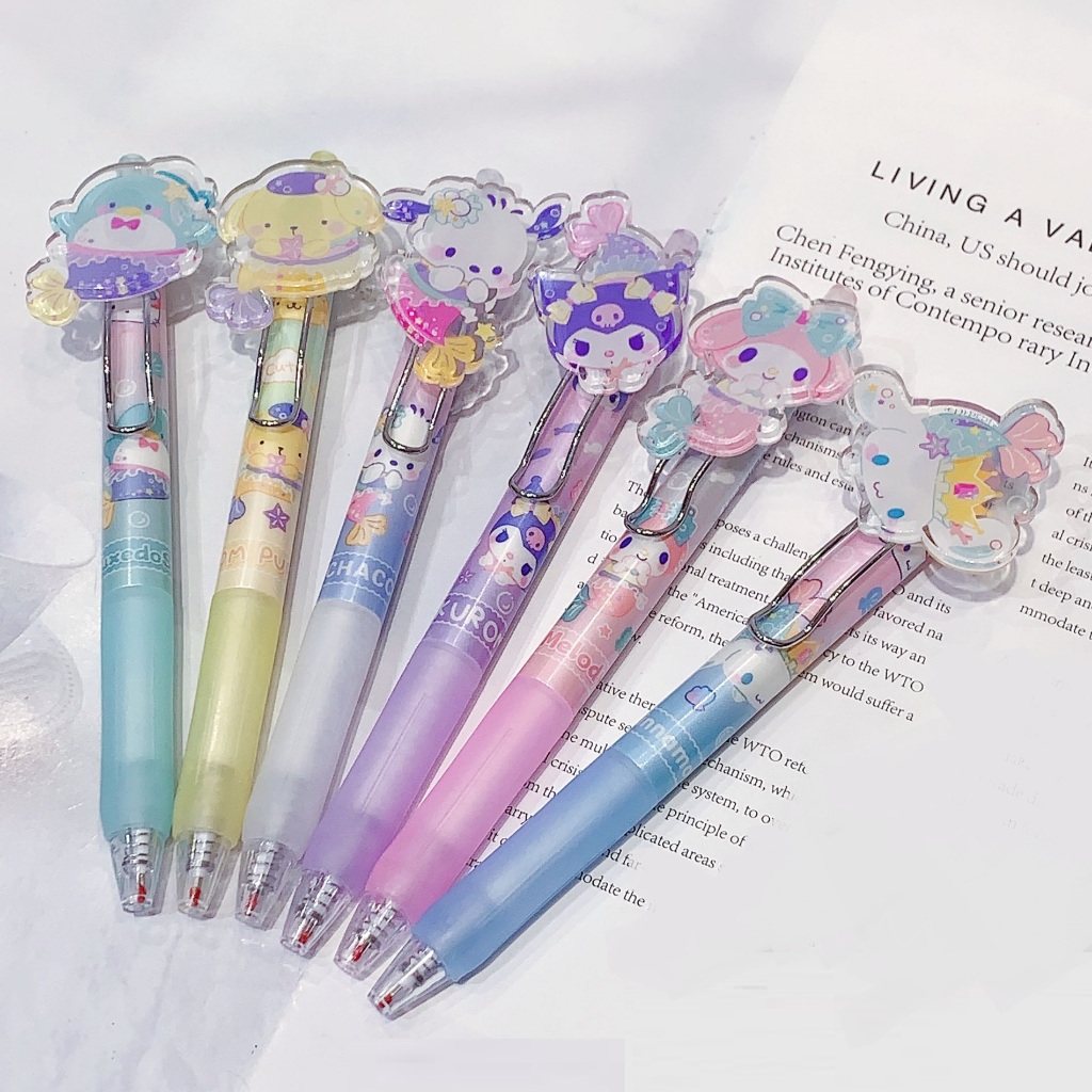 

8158 Pulpen gel karakter fiksi motif putri duyung