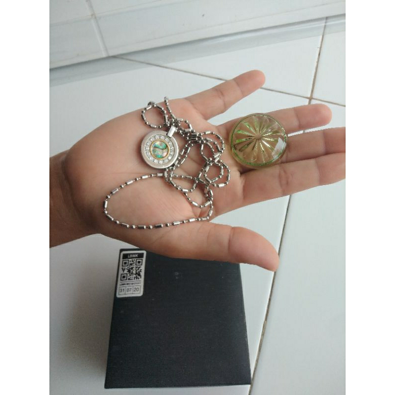 Kalung kesehatan MCI dan bioglas mini