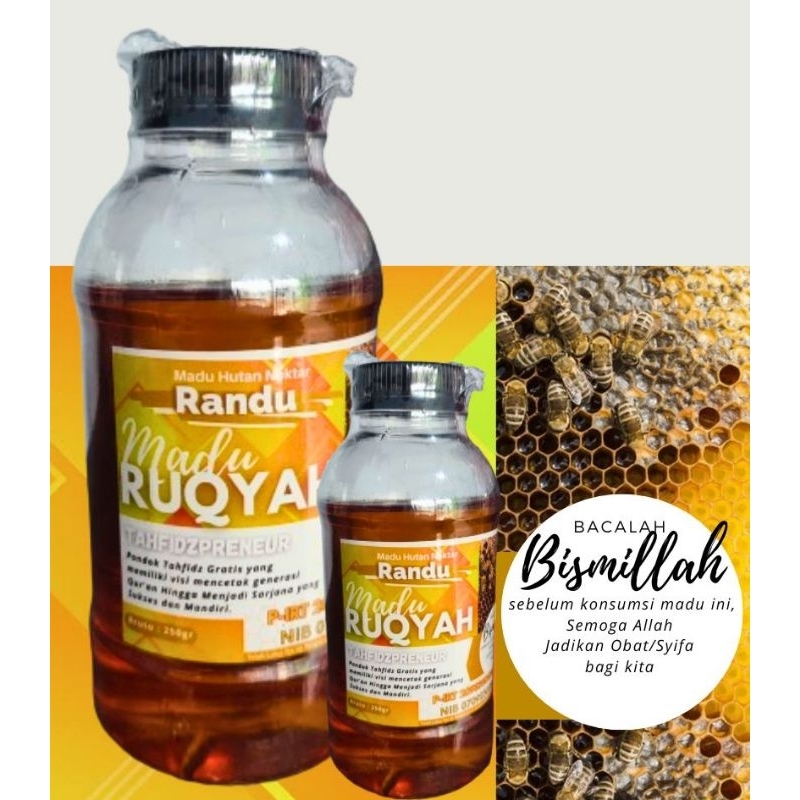 

MADU RANDU RUQYAH TAHFIDZPRENEUR (Harga per 1 gram)