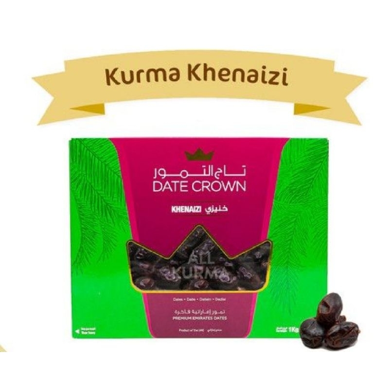 

Kurma DateCrown Khenaizi 1kg