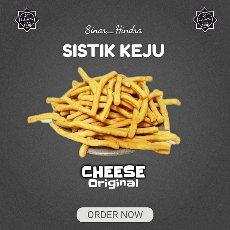 

Stik Keju / Sistik Keju / Cheese stick Keju 250gr