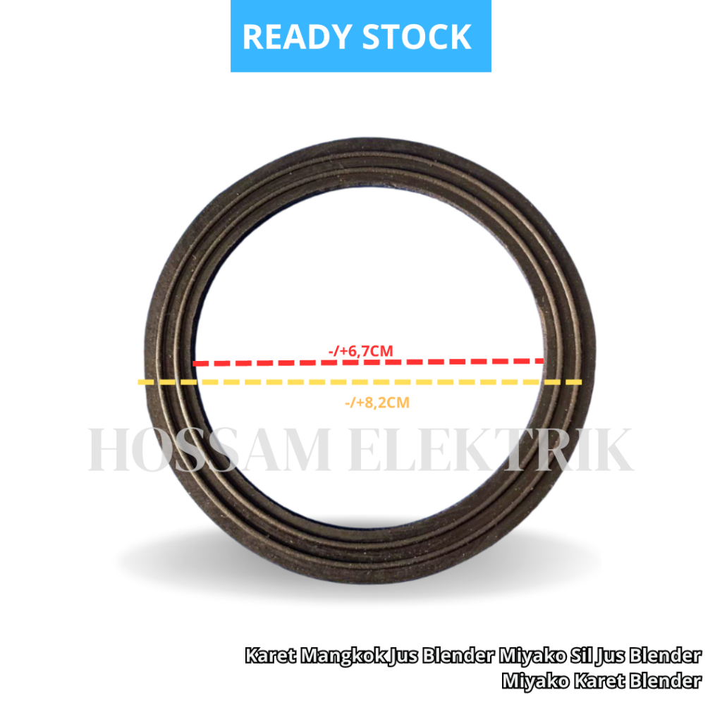 Karet Mangkok Jus Blender Miyako Sil Jus Blender Miyako Karet Blender