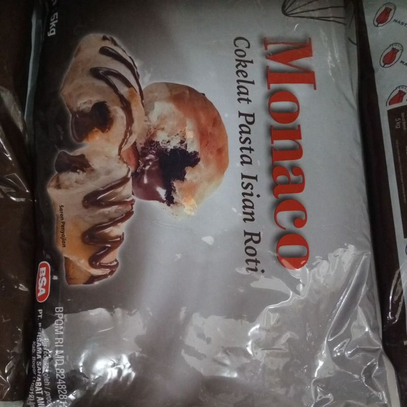 

Monaco Filling / Selai Coklat 5 kg