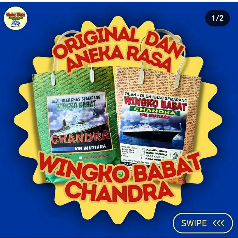 

wingko babat chandra rasa original kelapa
