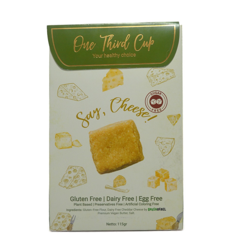 

ONE THIRD CUP SAY, CHEESE! 115 G