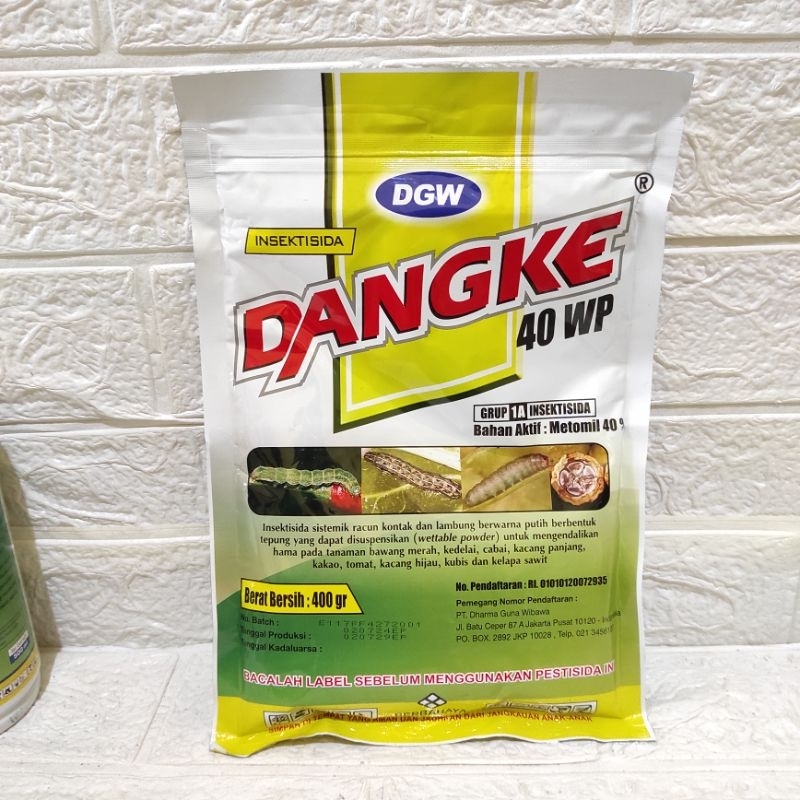 INSEKTISIDA DANGKE 40WP 400GR METOMIL 40G/L