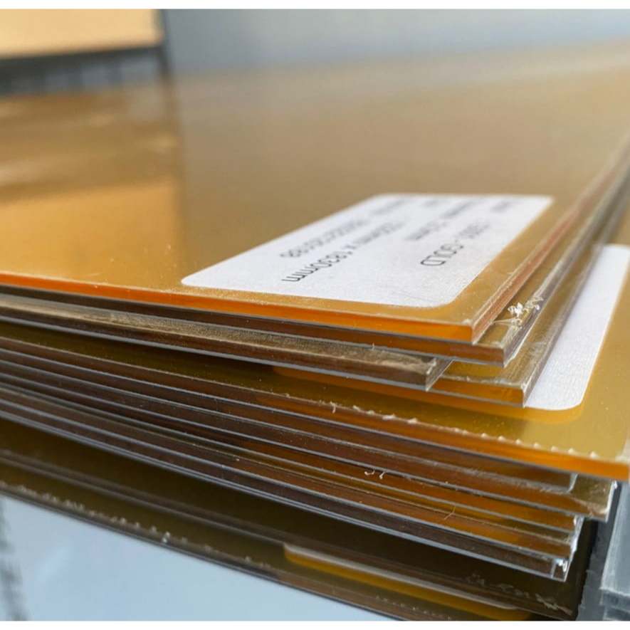 AKRILIK GOLD MIROR 2mm 1 Lembar