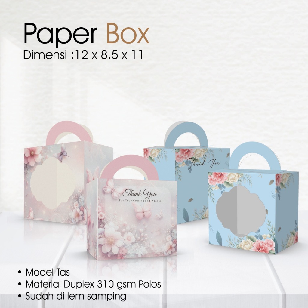 

Paperbox Souvenir untuk Mug Uk. 12 x 8.5 x 11 cm