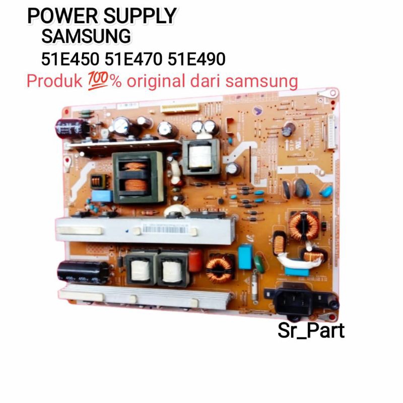 POWER SUPPLY TV PLASMA SAMSUNG 51E450 51E470 51E490