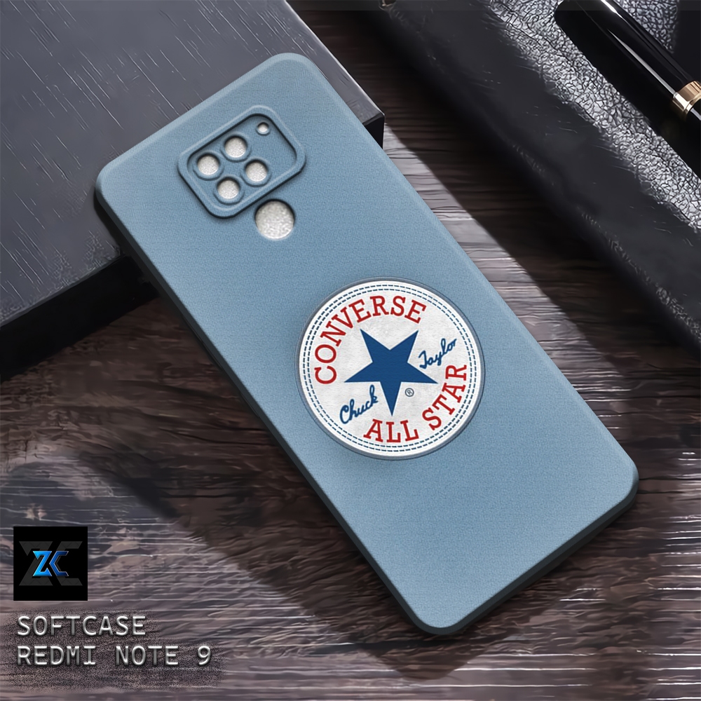 (TB09) Sofcase Lentur Bahan Karet REDMI NOTE 9 | Kesing Keren Lucu Aesthetic | Case Premium Conferse