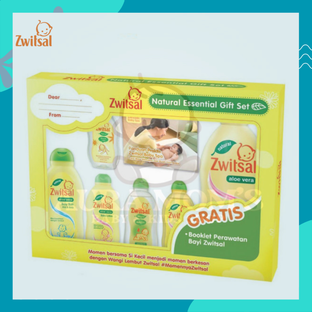 Zwitsal - Essential Baby Gift Set Hampers Bayi Zwitsal Natural Paket Perlengkapan Bayi