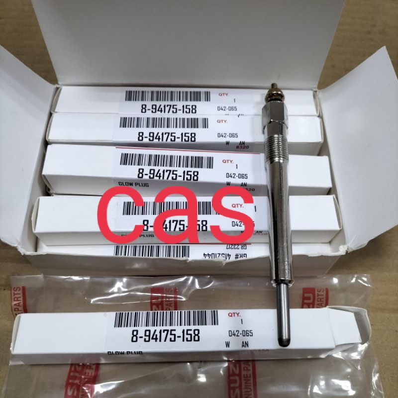 busi pemanas glow plug D-Max dmax d max old 4jh1 8-94175-158