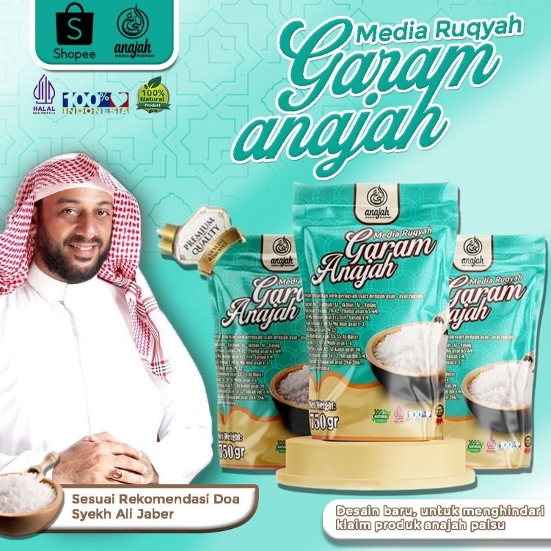 

[ TERLARIS ] Garam Ruqyah - Garam Ruqyah Syekh Ali Jaber - Garam Ruqyah Annajah Original