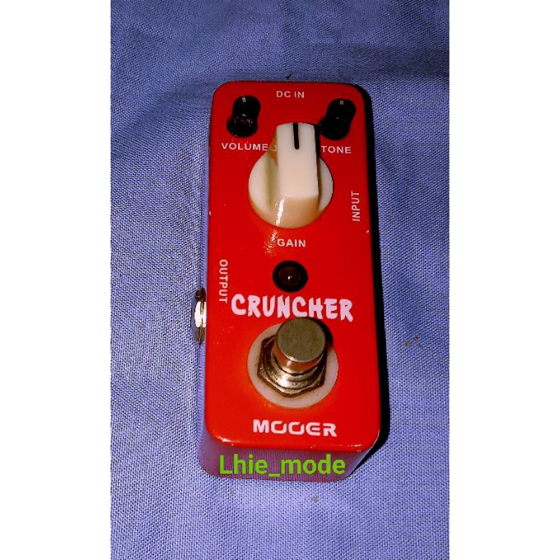 efek gitar mooer cruncher distorsion