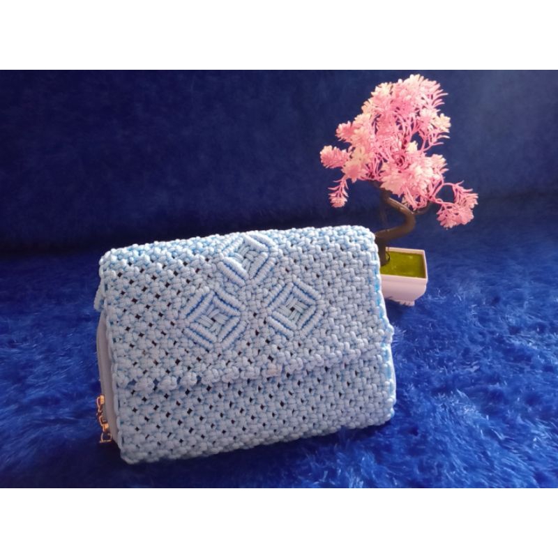 " Madam Y " handmade craft tali kur Sling bag tas selempang wanita