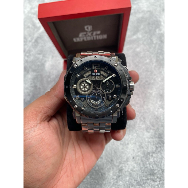 Jam Tangan Pria Expedition E6402M Second