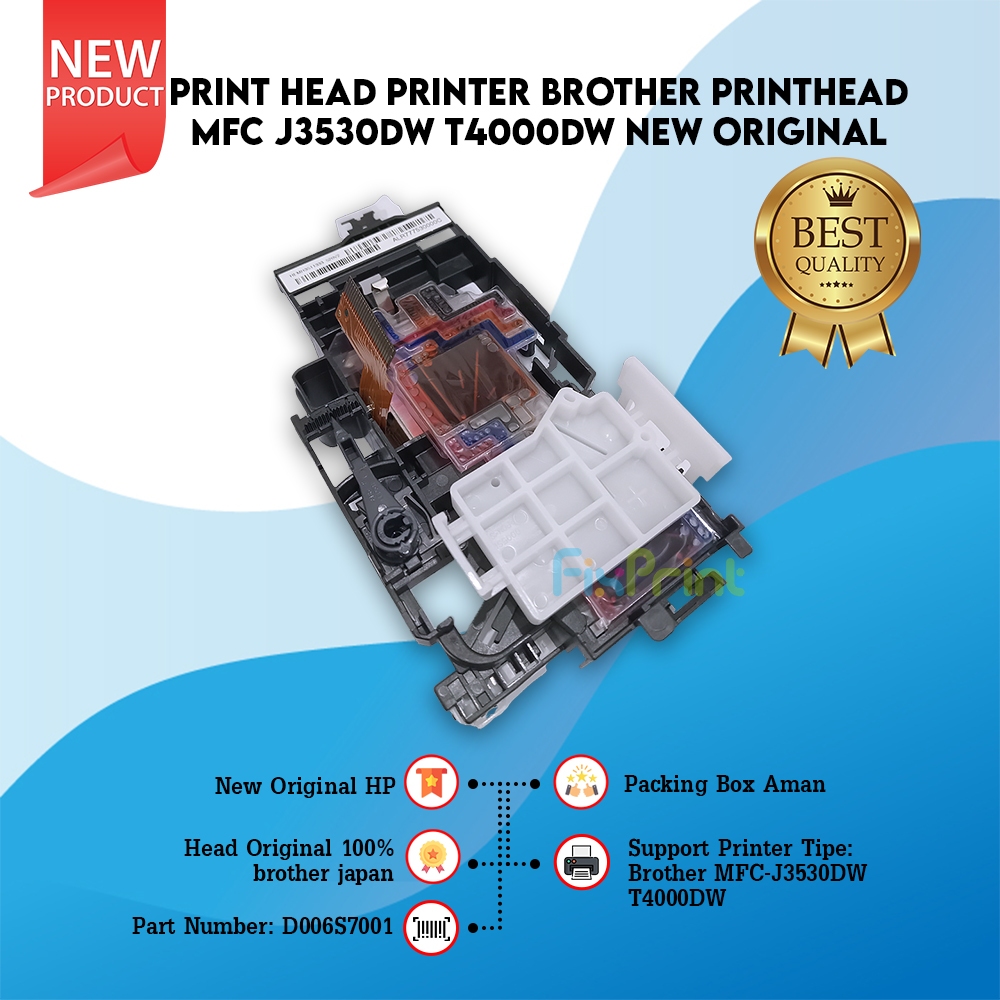 Print Head Brother Printhead D006S7001 Printer MFC J3530DW T4000DW J3930DW J6530DW J6535DW J6545DW J