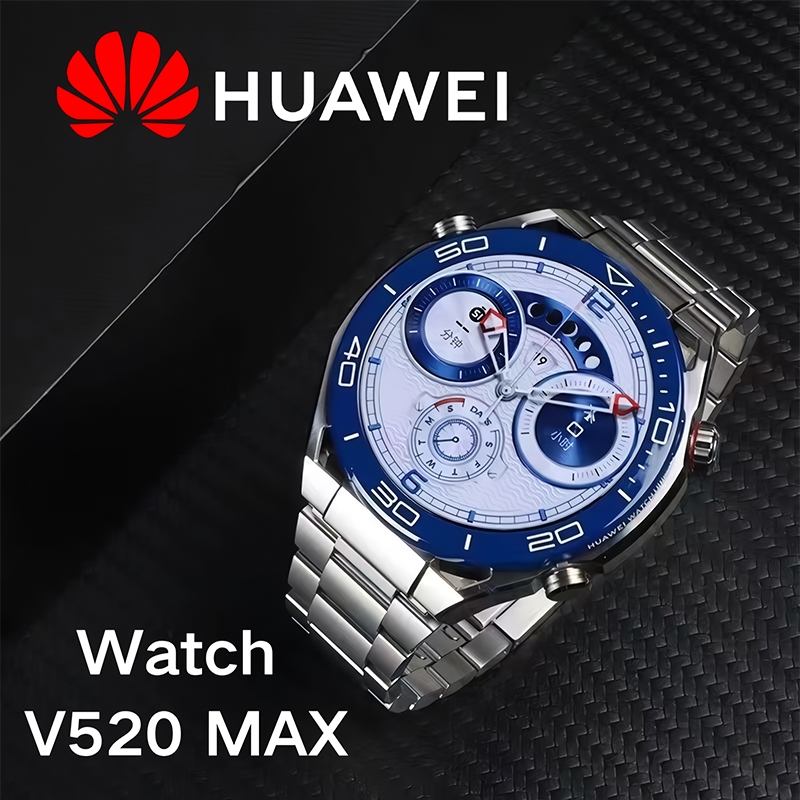 [Flagship Edition] HUAWEI GT6/V520 MuslimMen's Smart Watch NFC/Quran/GPS/BT Smart Watch Men's and Wo
