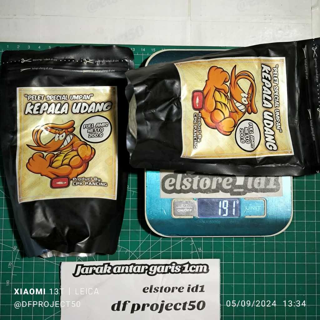 Umpan mancing pelet spesial KEPALA UDANG Murni kering full Amis khas udang original product cpk