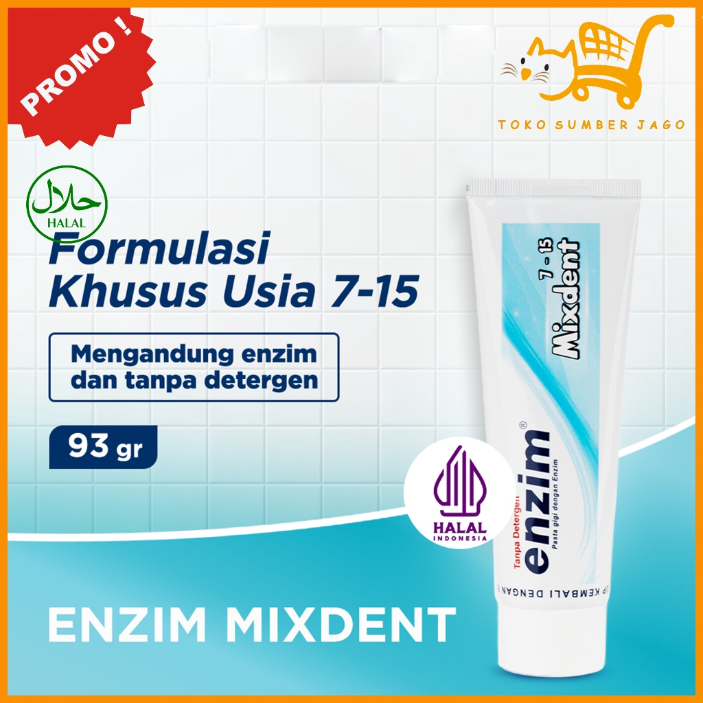 Enzim Mixdent Pasta Gigi Odol 93gr