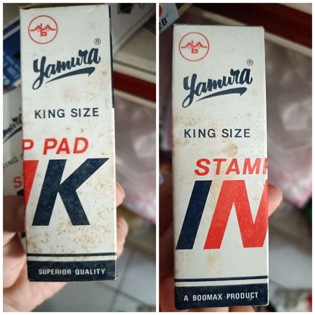 

Yamura King Size Stamp Pad Refill Ink Tinta Stempel Isi Ulang