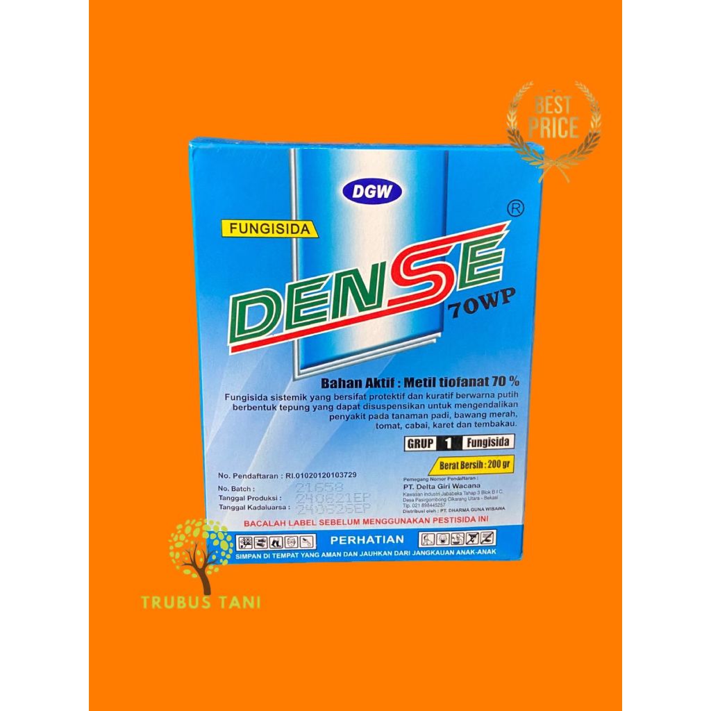 Fungisida Dense 70 WP 200 Gr