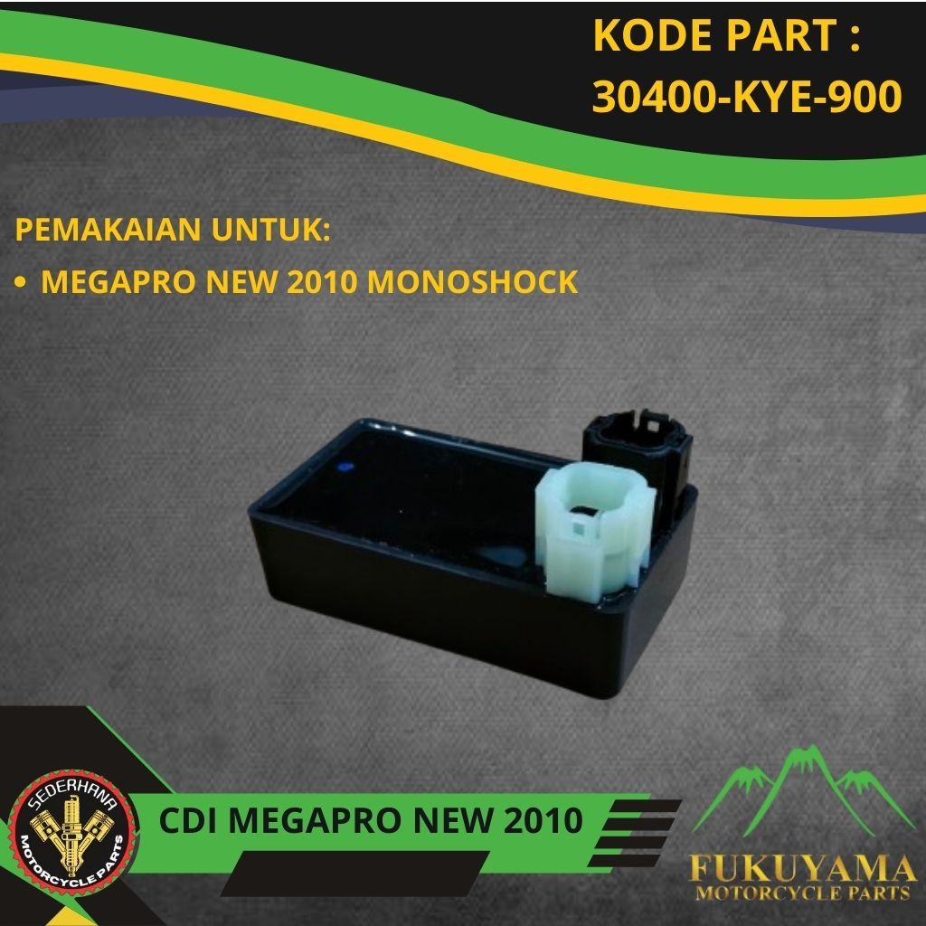 CDI MEGAPRO NEW 2010 MONOSHOCK FUKUYAMA