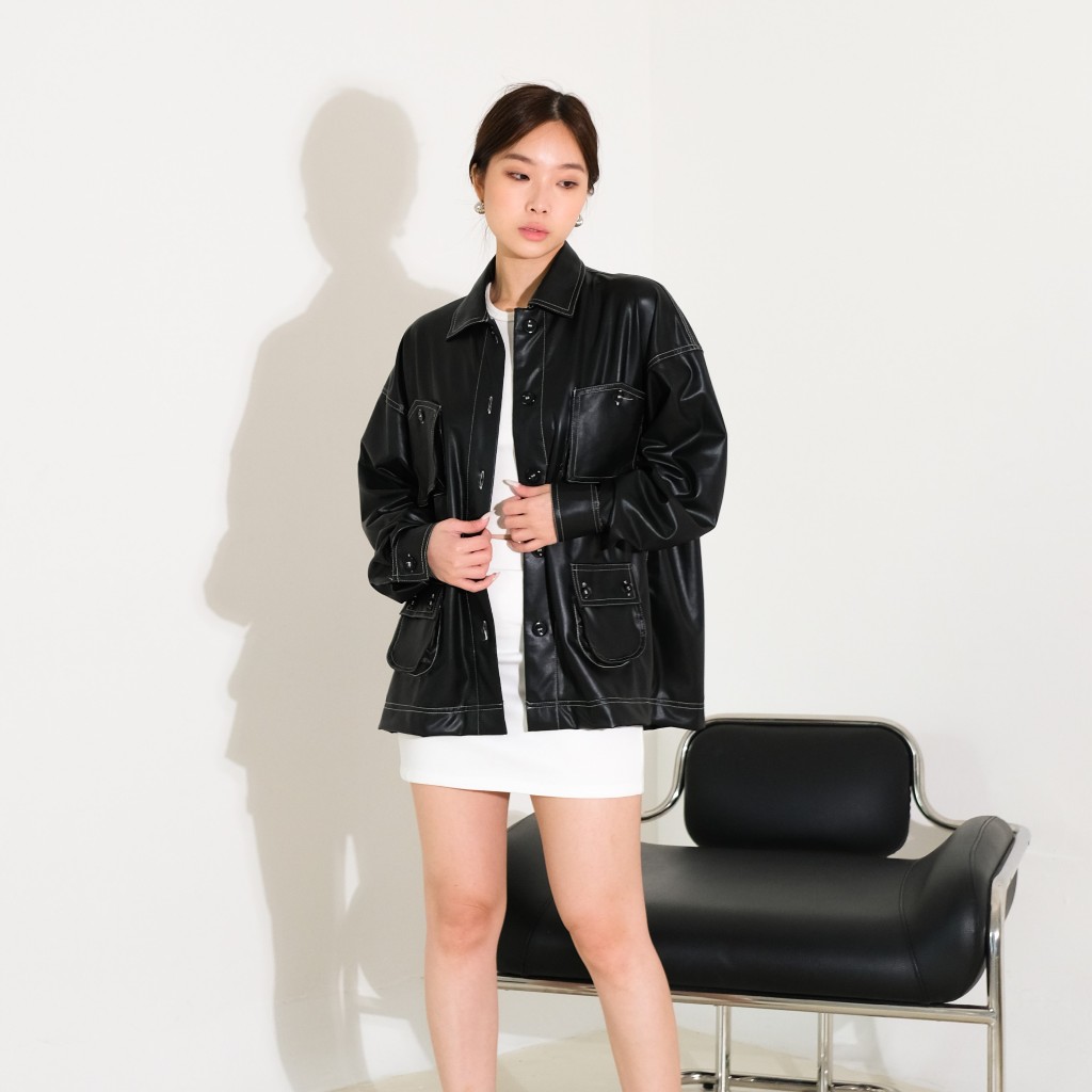 Pukka - ELLE LEATHER Shirt