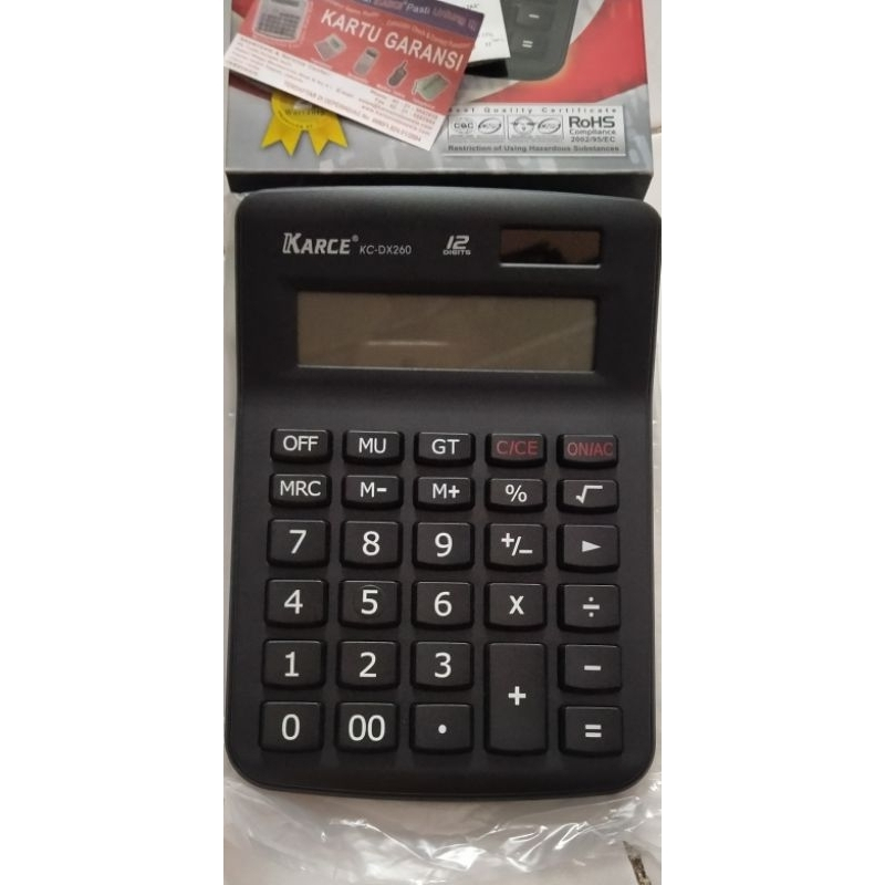 

kalkulator karce DX260 12 digit original