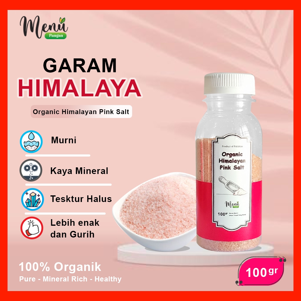 

GARAM HIMALAYA Original Premium 100gr - Garem Himalayan Pink Salt